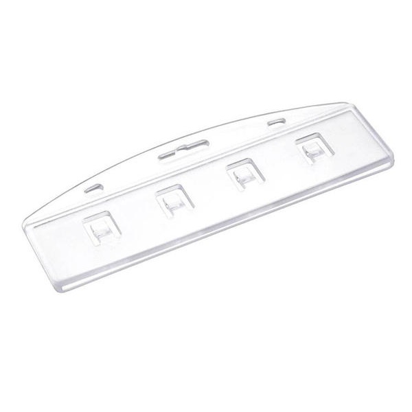 Bilde av Card grab half badge holder top/clear (horizontal/landscape). 60270275 (DE,SE,NO,FI,RO,PL)